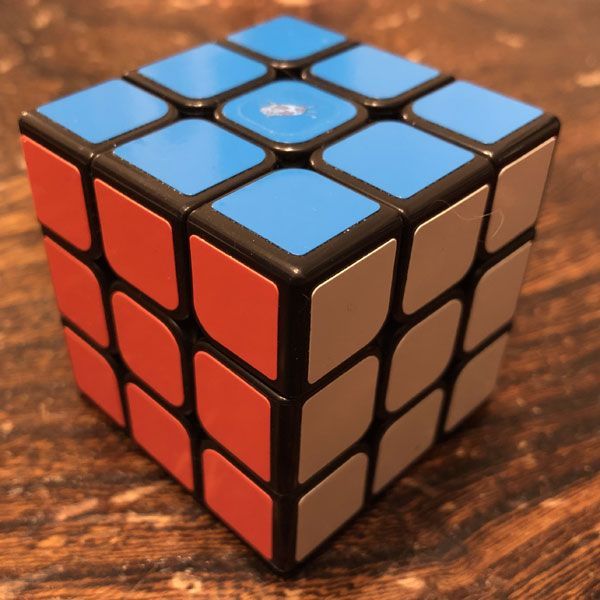 A 3x3x3 Rubik's cube